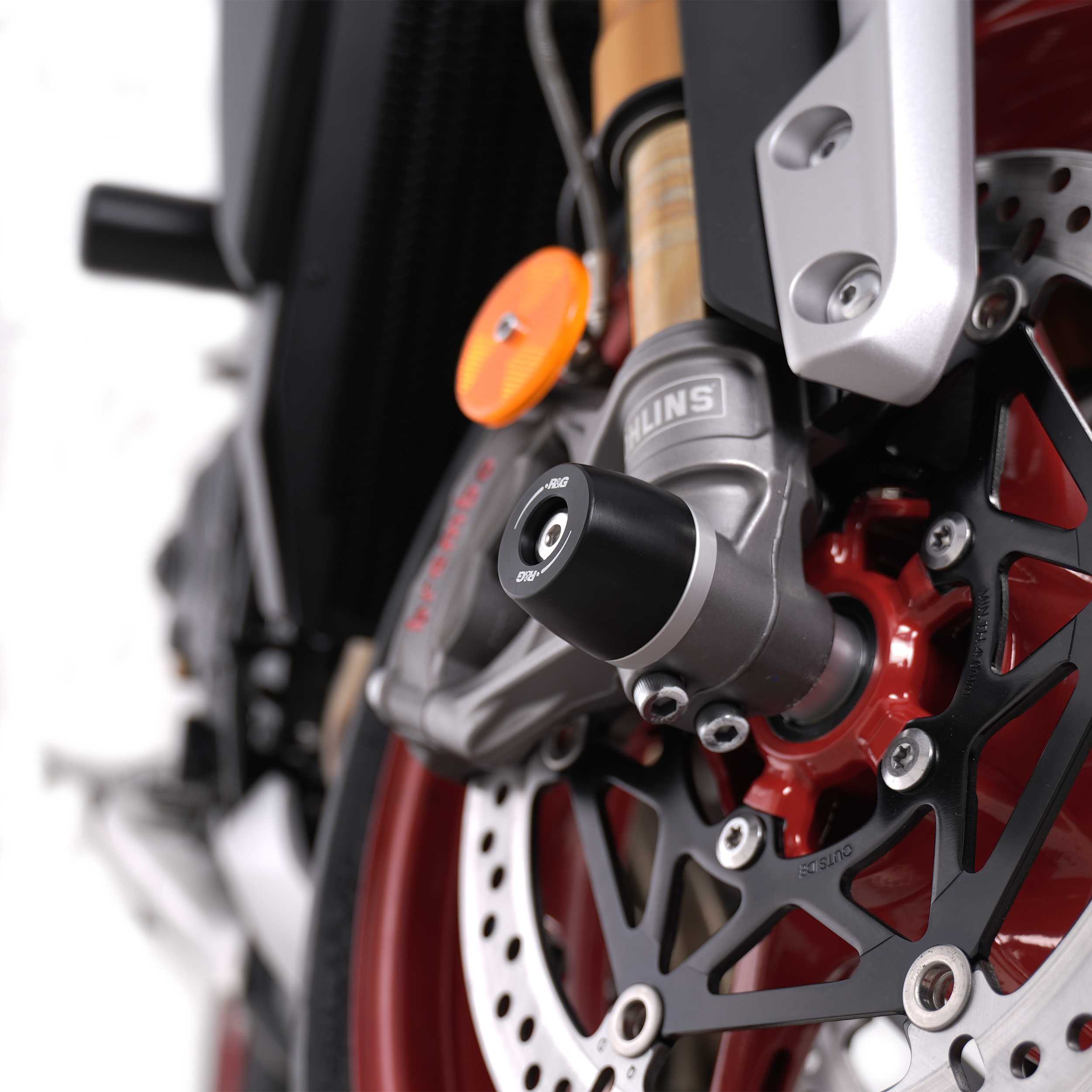 R&G Apex Fork Protectors for Triumph Street Triple 765 (23-26)