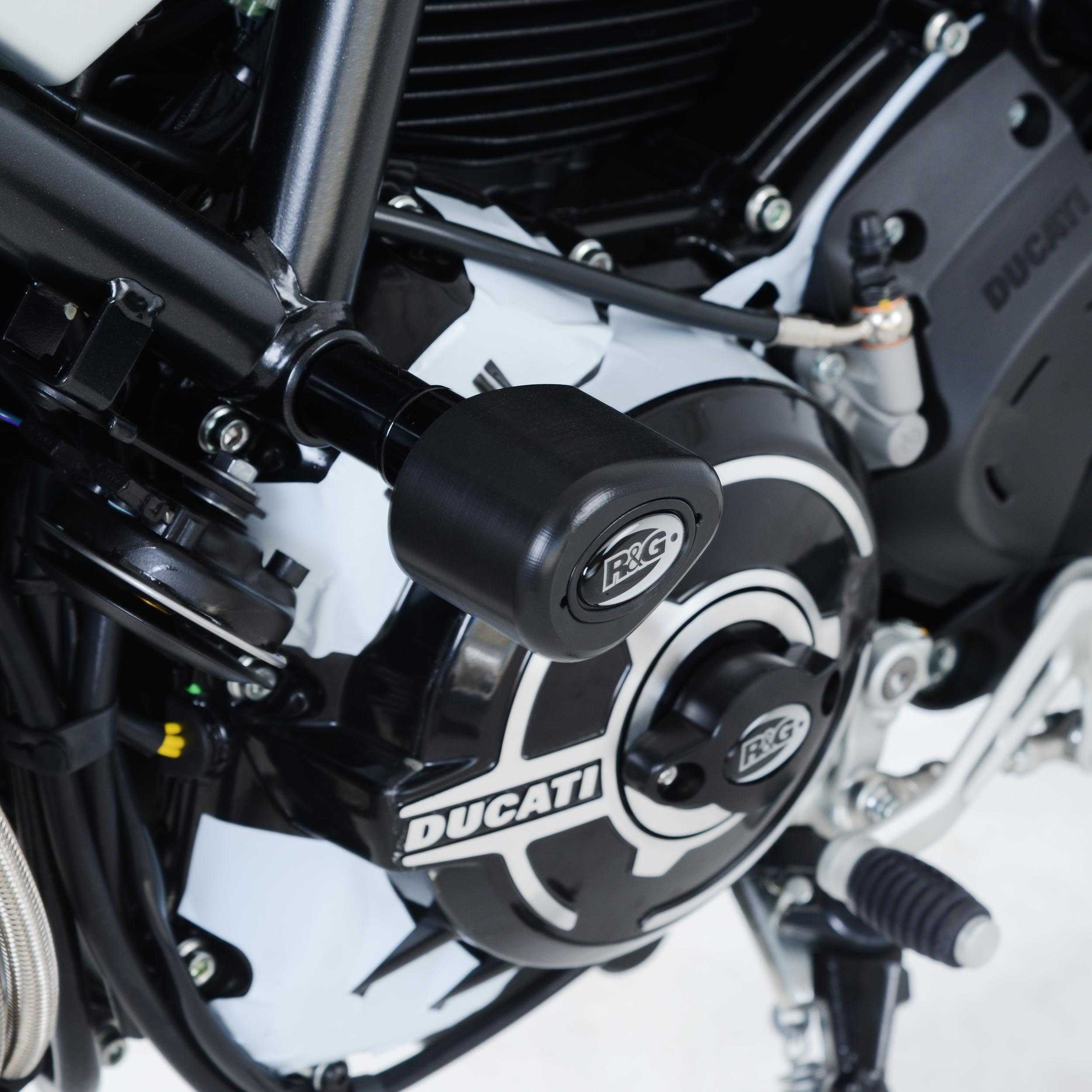 R&G Aero Frame Sliders for Ducati Scrambler 1100 (18-25)