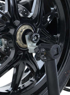 R&G Spindle Swingarm Protectors for QJMotor SRK 921 RR (25-26)