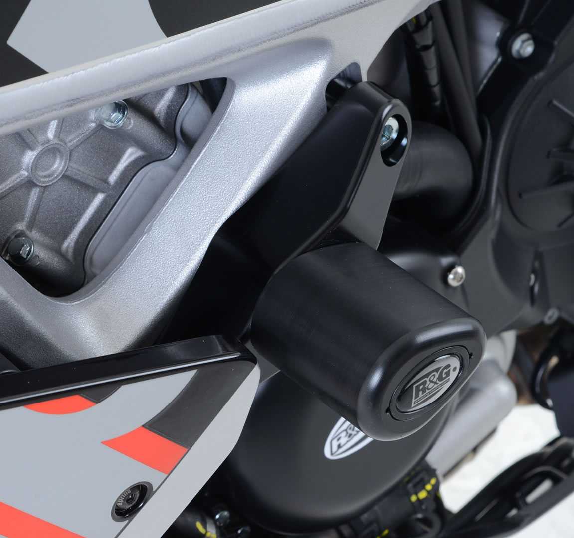 R&G Aero Frame Sliders (Top Engine Mount) for Aprilia Tuono 1100 Factory (25-26) Secondary image