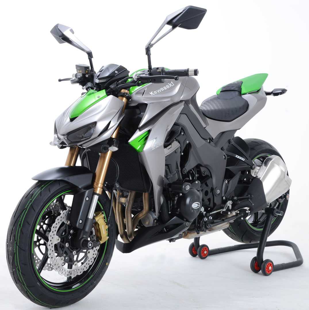 R&G Aero Frame Sliders for Kawasaki Z1000 R (17-20)
