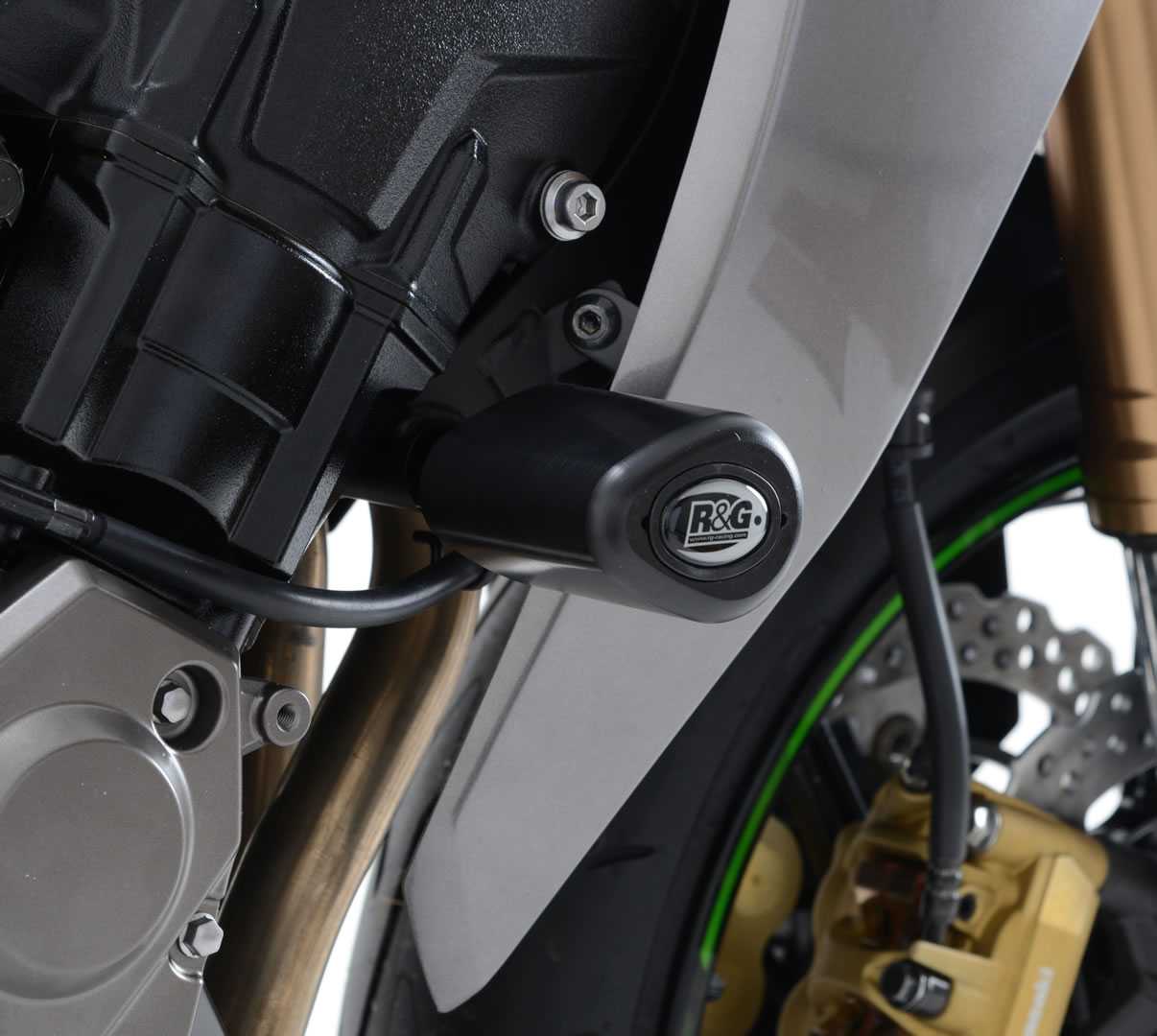 R&G Aero Frame Sliders for Kawasaki Z1000 R (17-20)