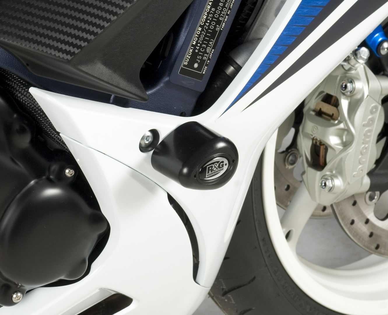 R&G Aero Frame Sliders for Suzuki GSX-R750 (11-24)