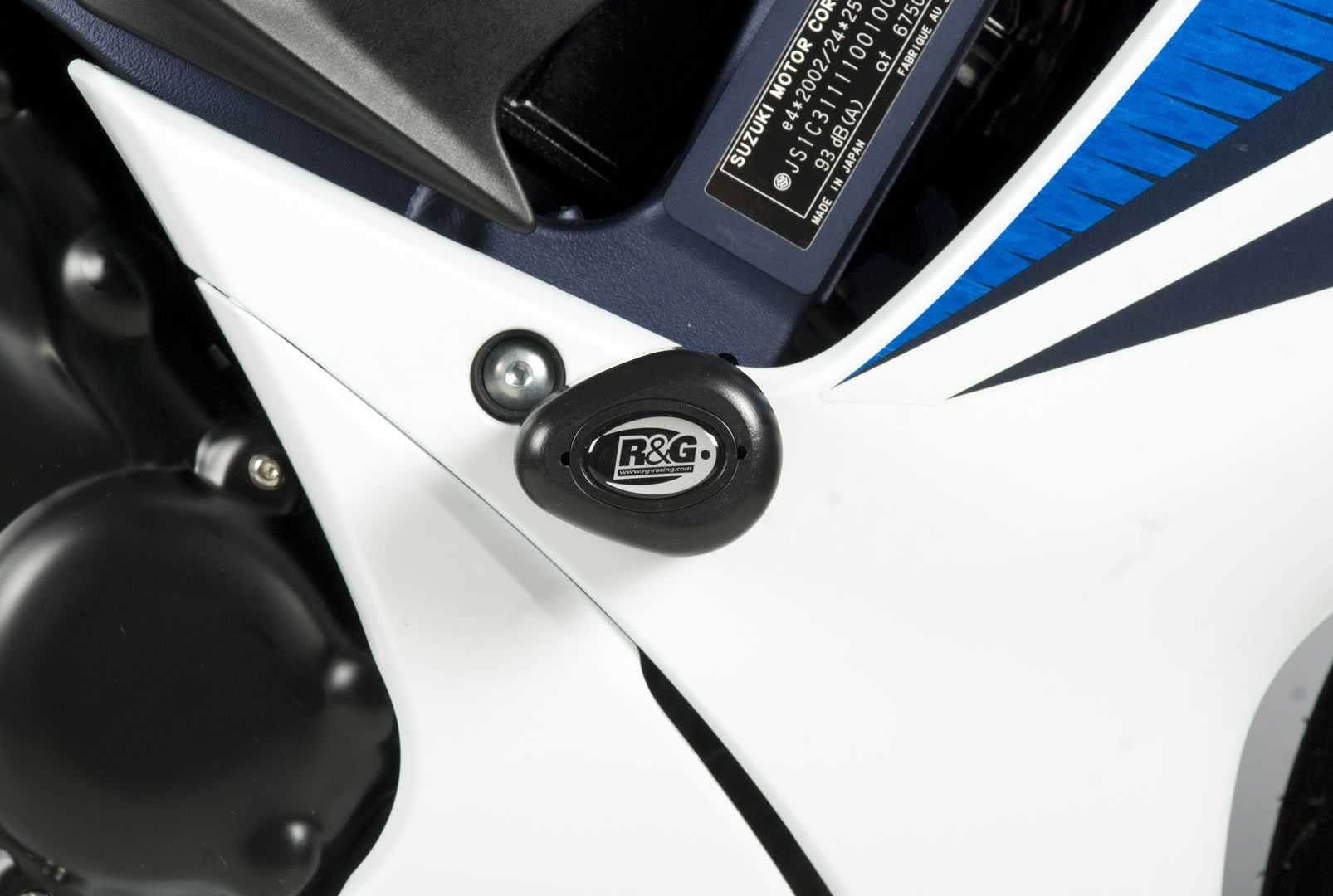 R&G Aero Frame Sliders for Suzuki GSX-R600 (11-18)