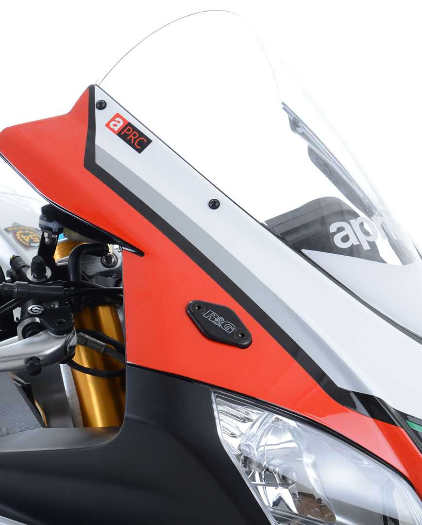 R&G Mirror Blanking Plates for Aprilia RS 660 (21-23) Secondary image
