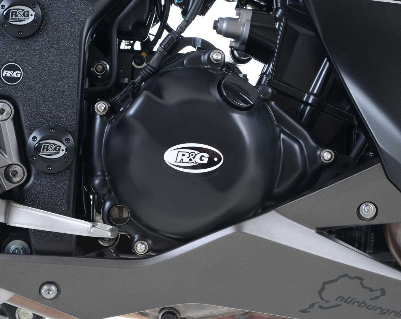 R&G Engine Cover for Kawasaki Z250 (13-18)