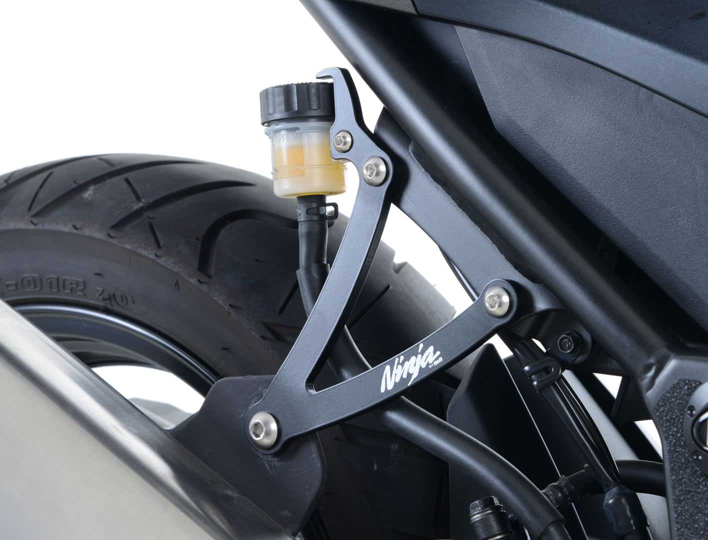 R&G Exhaust Hanger for Kawasaki Ninja 250 (13-17)