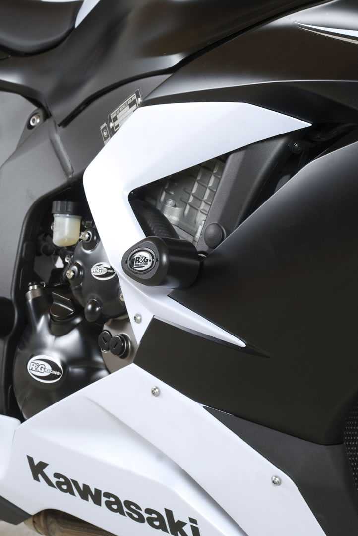 R&G Aero Frame Sliders for Kawasaki ZX6-R (13-18)