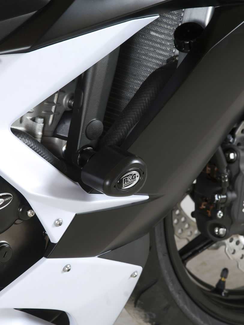 R&G Aero Frame Sliders for Kawasaki ZX6-R (13-18)