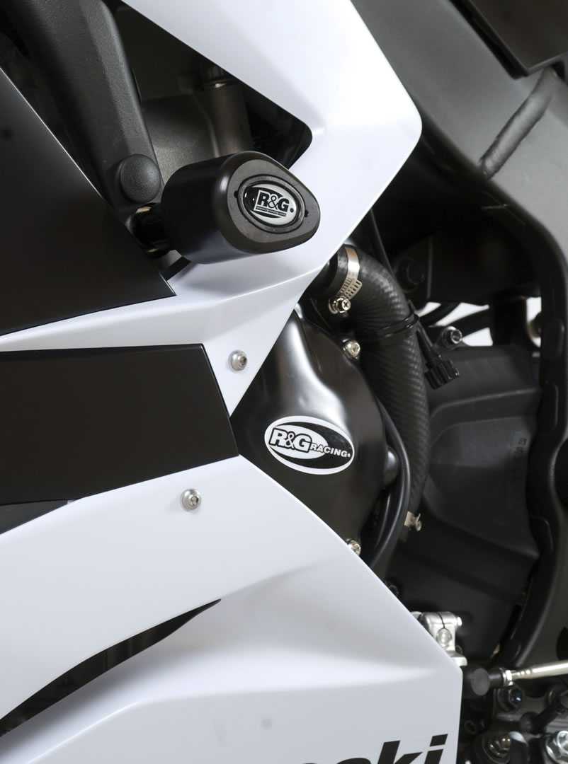 R&G Aero Frame Sliders for Kawasaki ZX6-R (13-18)