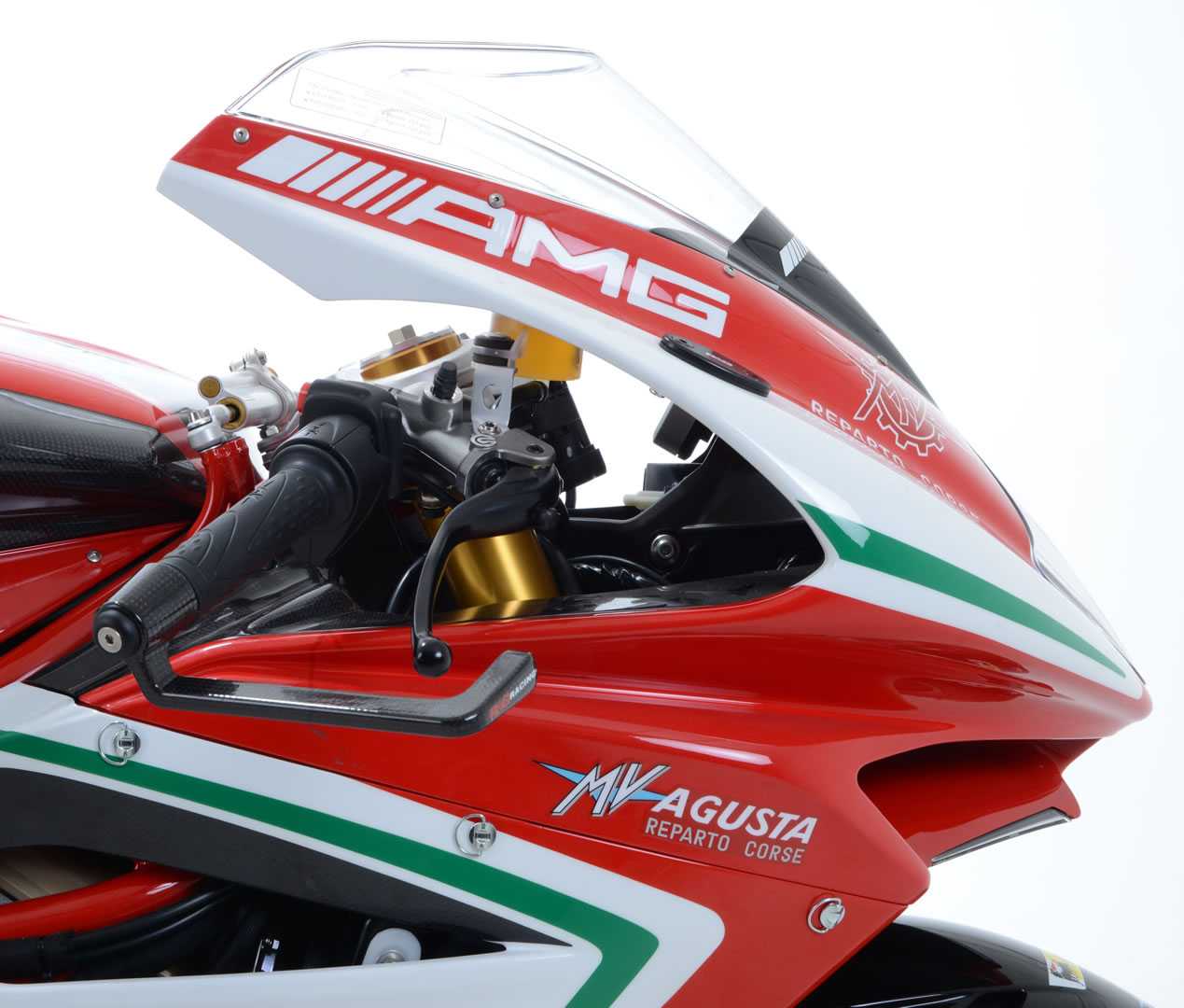 R&G Mirror Blanking Plates for MV Agusta F4 1000 (10-18)