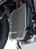 R&G Radiator Guard Black for MV Agusta Rivale 800 (14-18)
