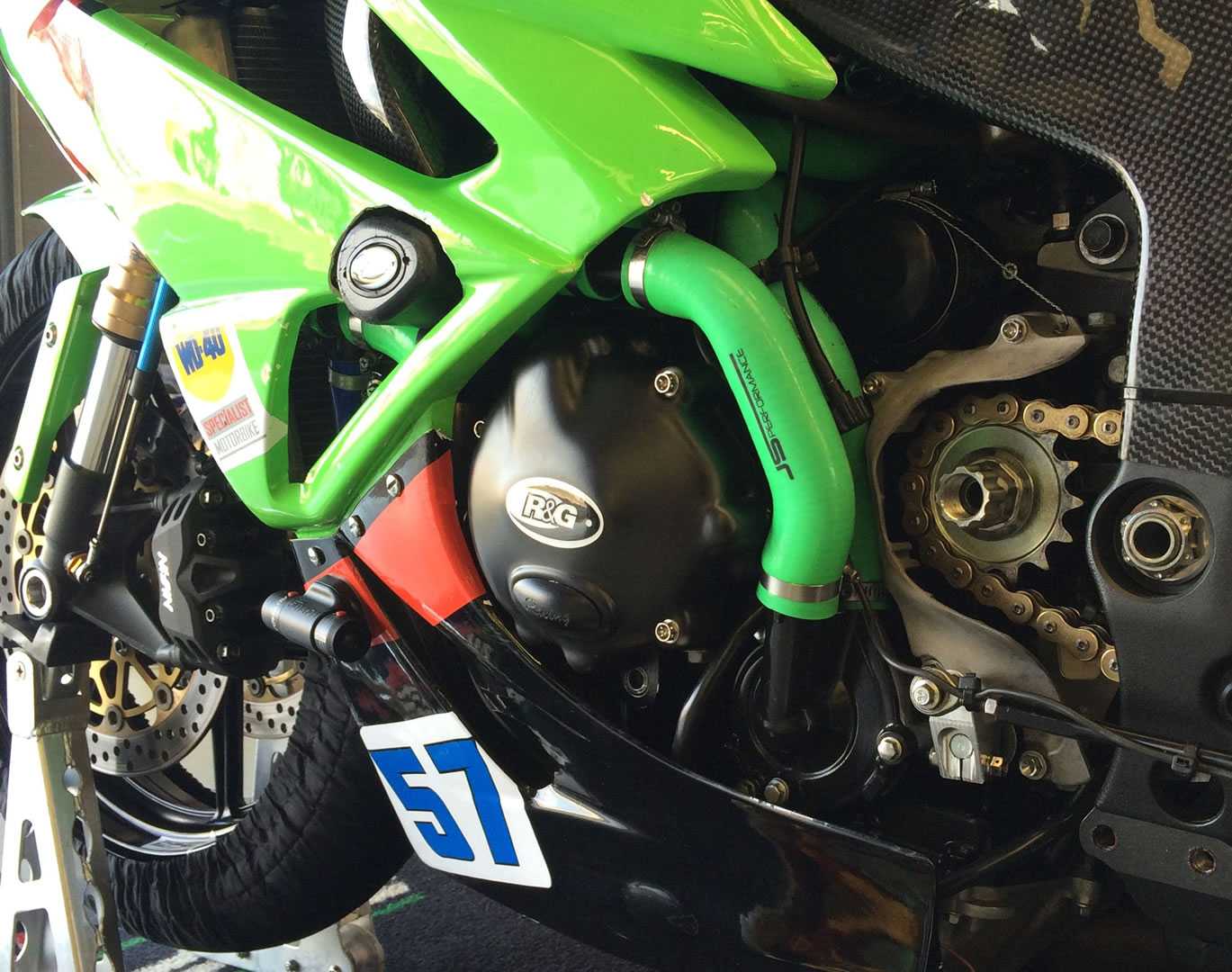 R&G Engine Cover for Kawasaki ZX6-R (09-17)
