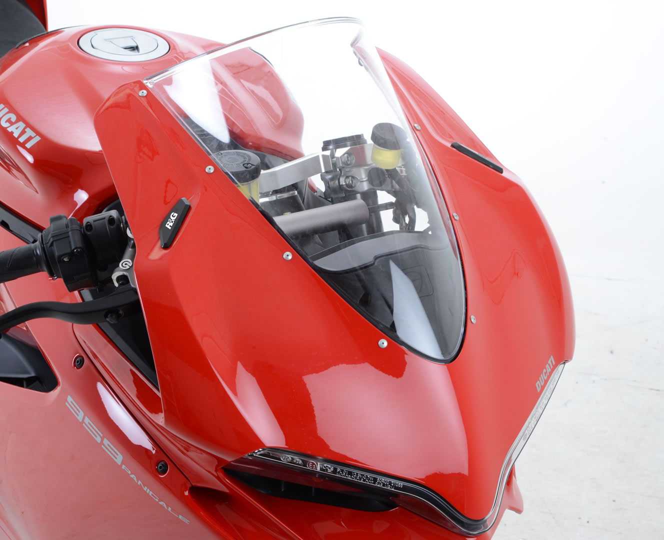 R&G Mirror Blanking Plates for Ducati 1299 Panigale (15-19)