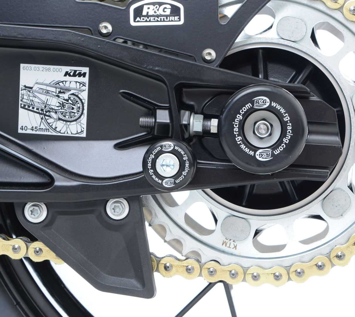 R&G Cotton Reels for KTM 1050 Adventure (15-18)