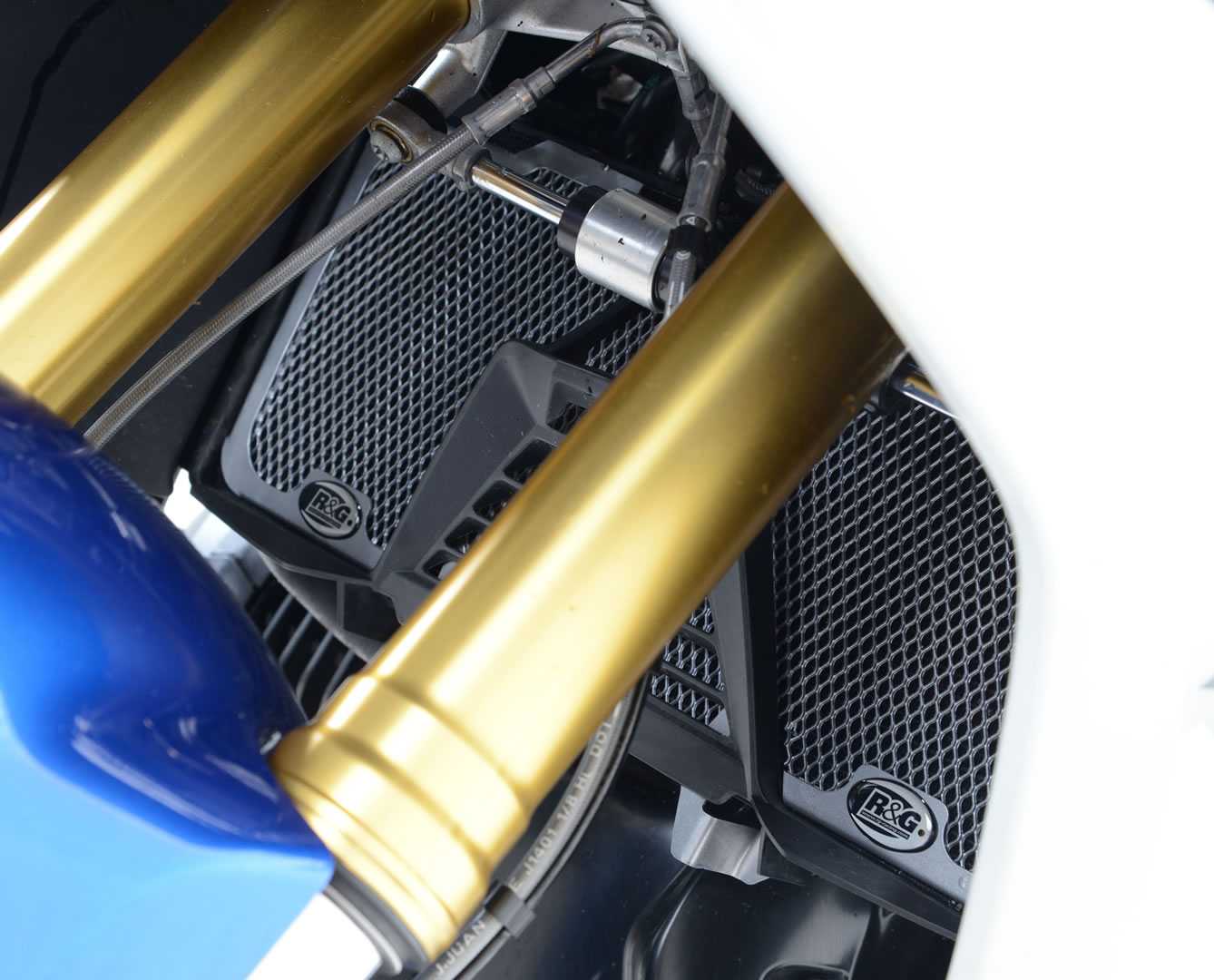 R&G Radiator Guard Black for BMW R1200 RS (15-18)