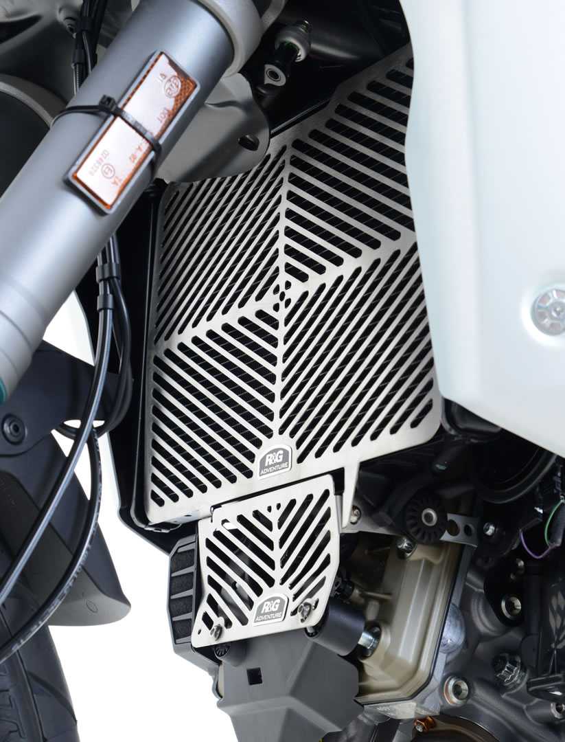 R&G Radiator Guard Stainless Steel for Ducati Multistrada V2 S (22-24) Secondary image