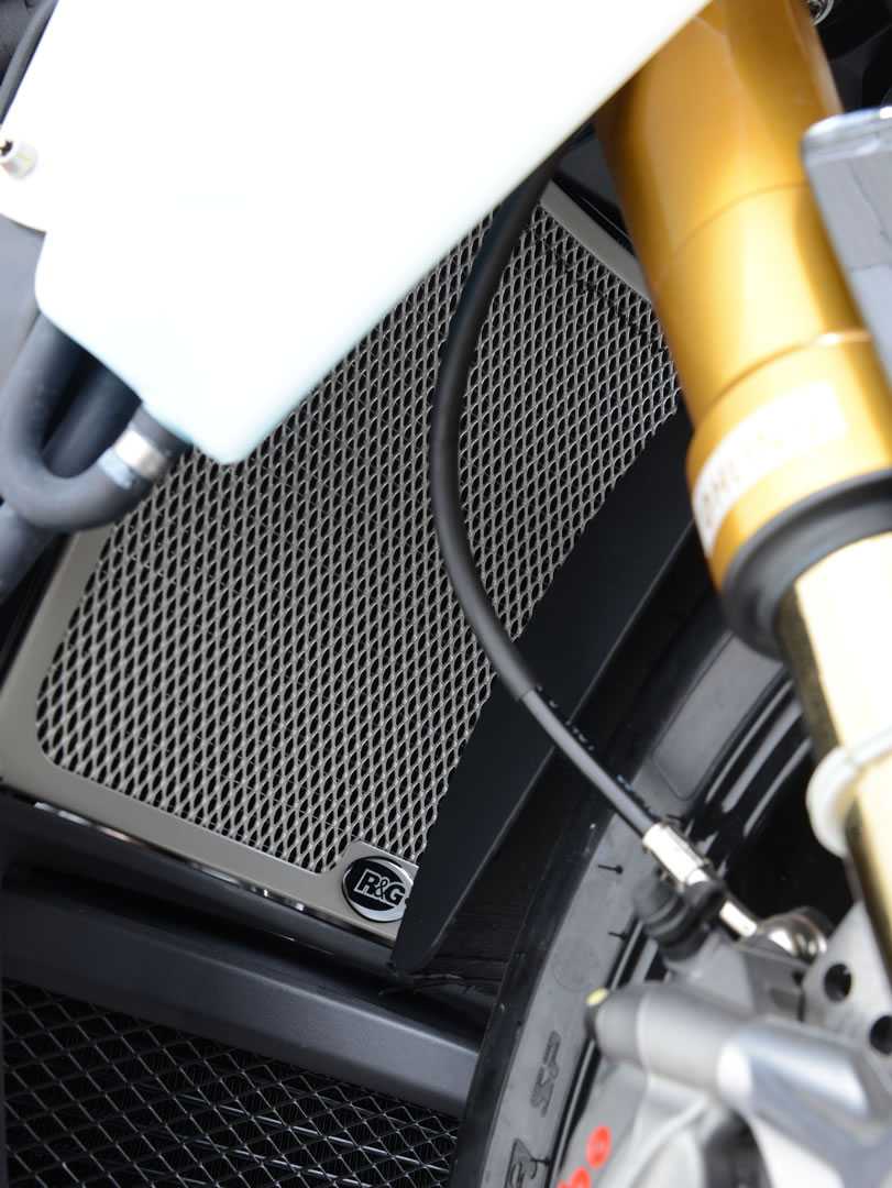 R&G Radiator Guard Titanium for MV Agusta F4 1000 (15-18)