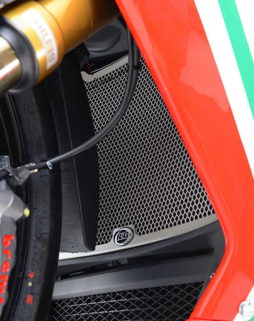 R&G Radiator Guard Black for MV Agusta F4 1000 (15-18)