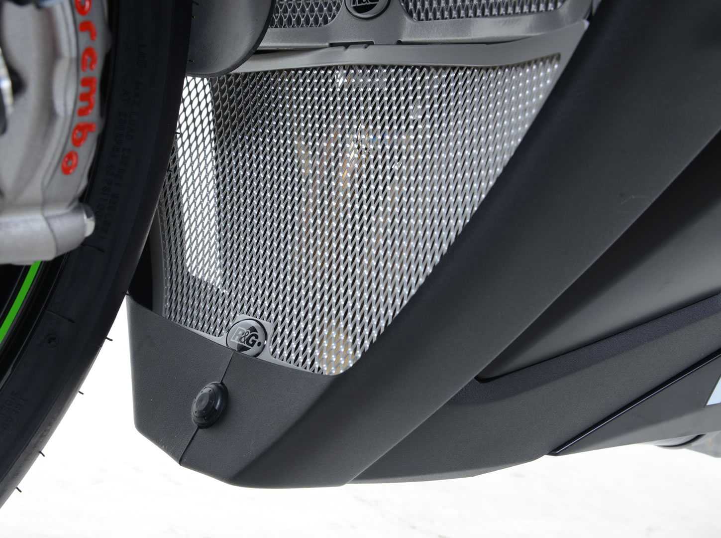 R&G Downpipe Grille for Kawasaki Ninja ZX-10R (11-20)