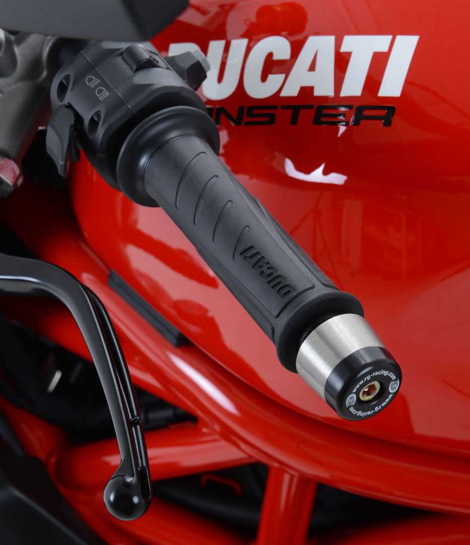 R&G Bar Ends for Ducati DesertX (22-25)