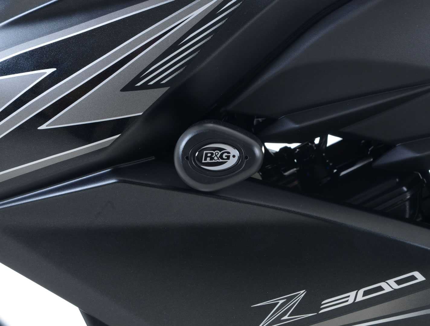 R&G Aero Frame Sliders for Kawasaki Z250 (13-18)