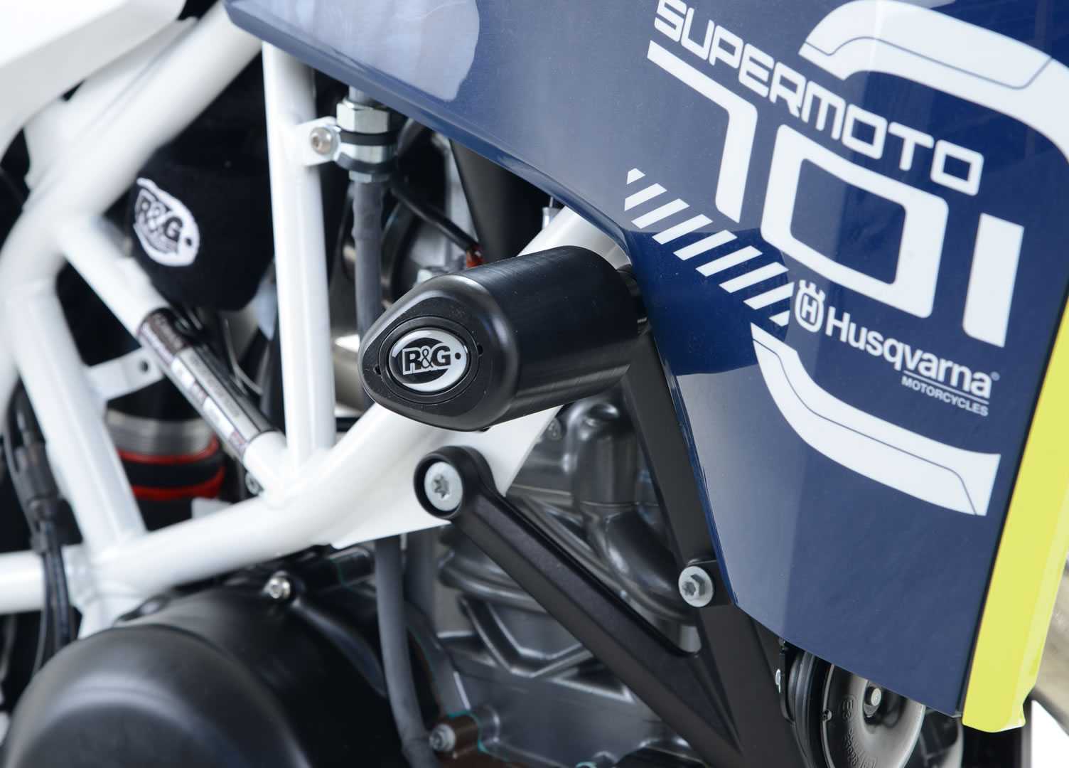 R&G Aero Frame Sliders for Husqvarna 701 Supermoto (16-24)