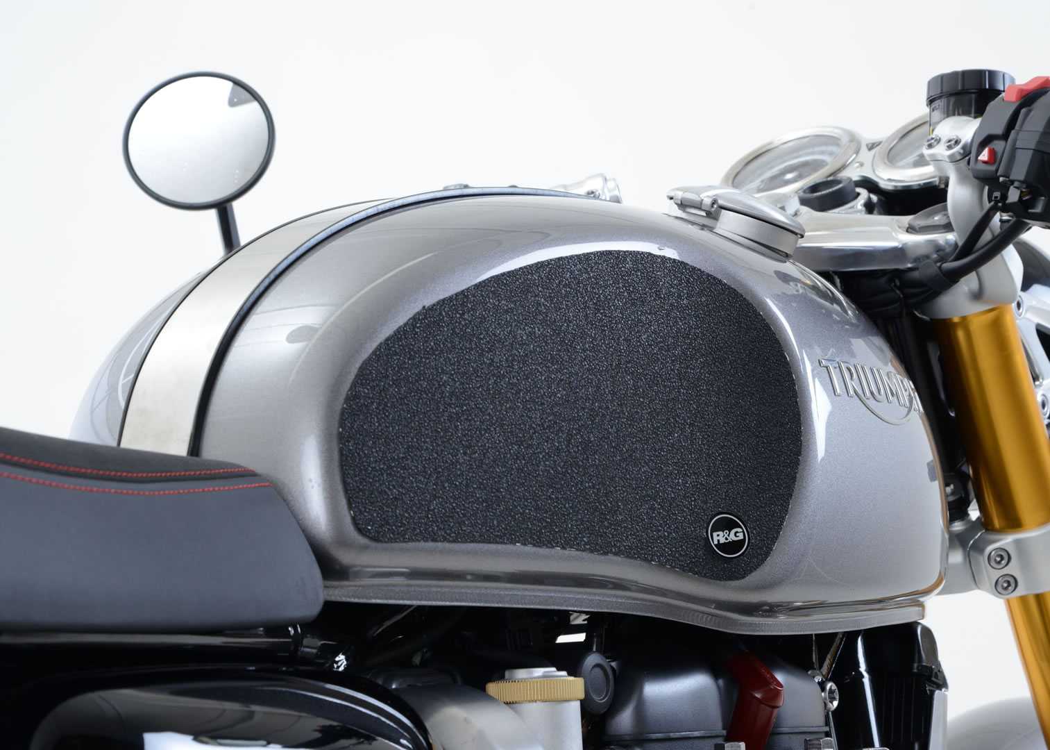 R&G Tank Traction Grips for Triumph Thruxton 1200 RS (20-24)
