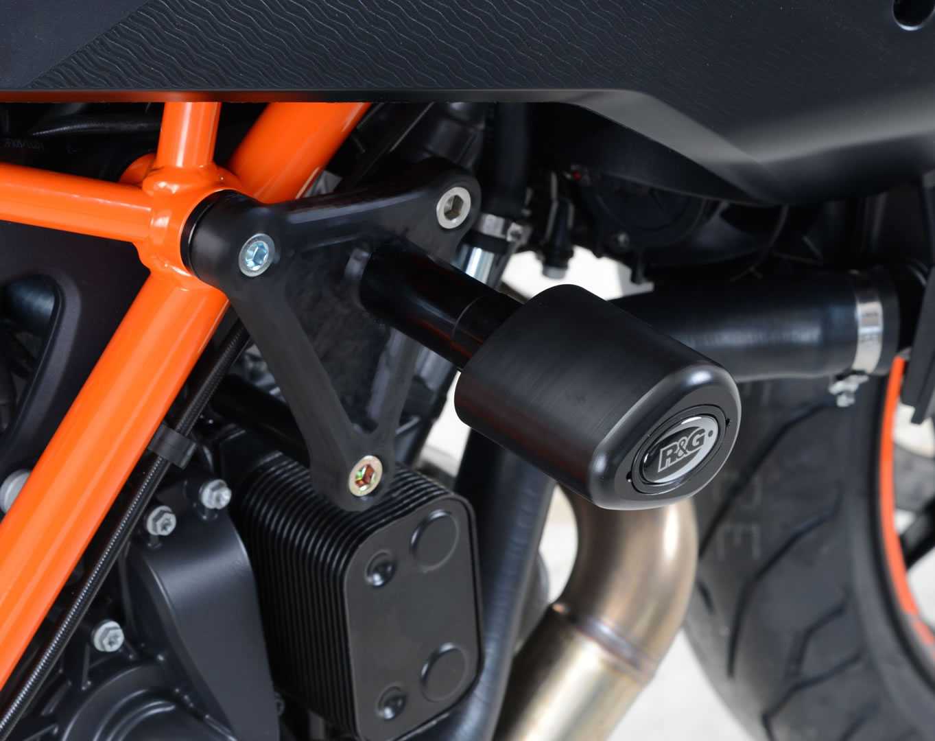 R&G Aero Frame Sliders (Black, GT Only) for KTM 1290 Super Duke GT (16-24) Secondary image