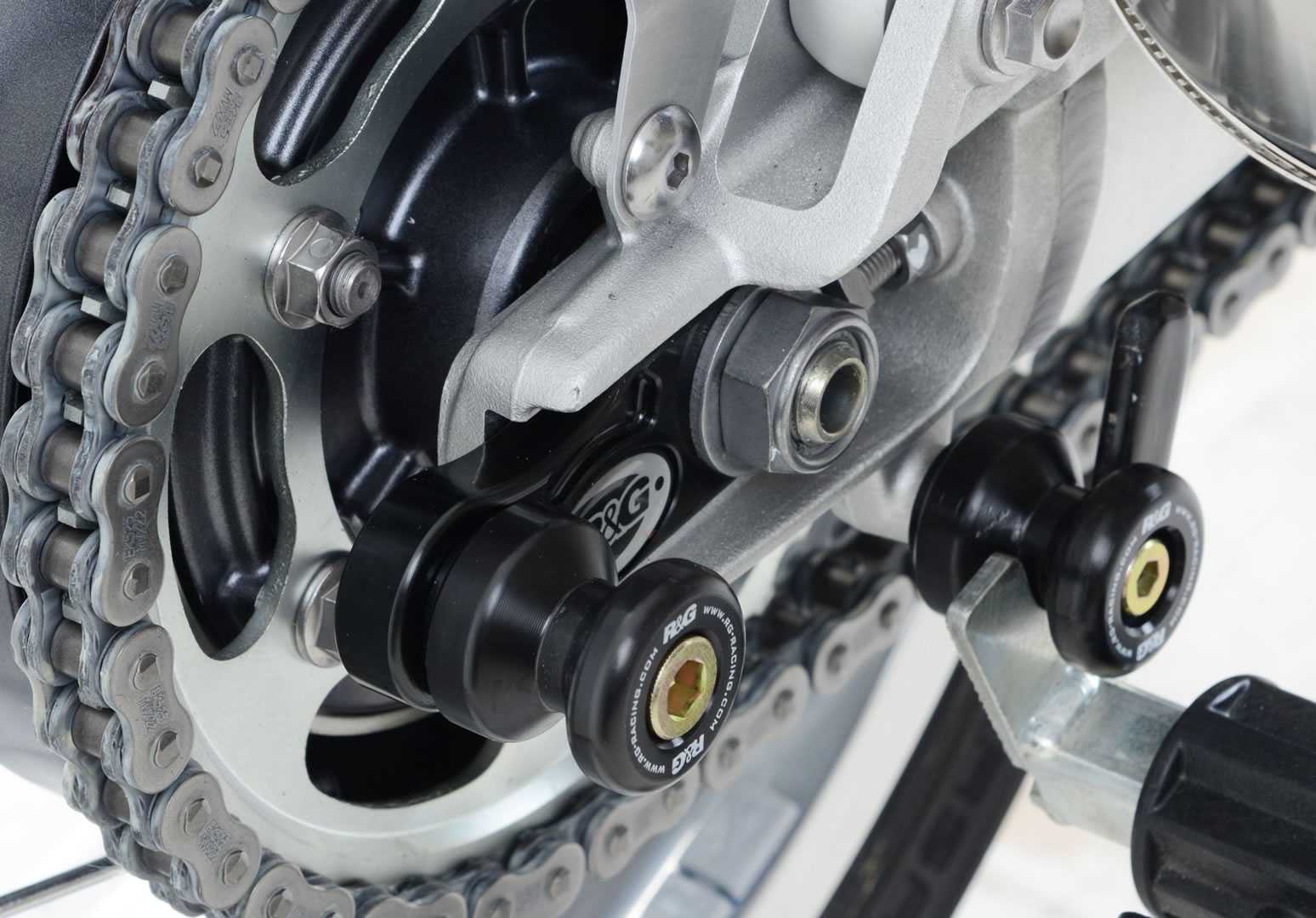 R&G Offset Cotton Reels for Triumph Scrambler 900 (23-25)