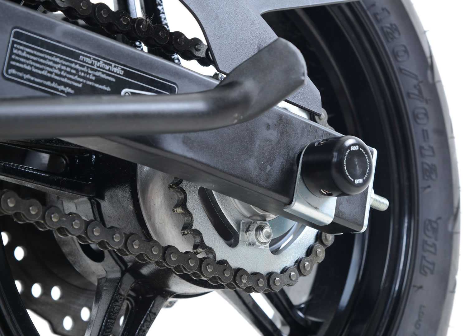 R&G Swingarm Protectors for Kawasaki Z125 (16-18)