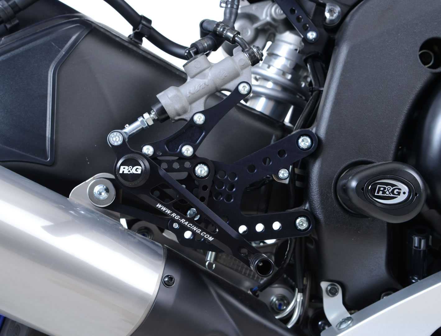 R&G Adjustable Rearsets for Yamaha R6 (06-16)