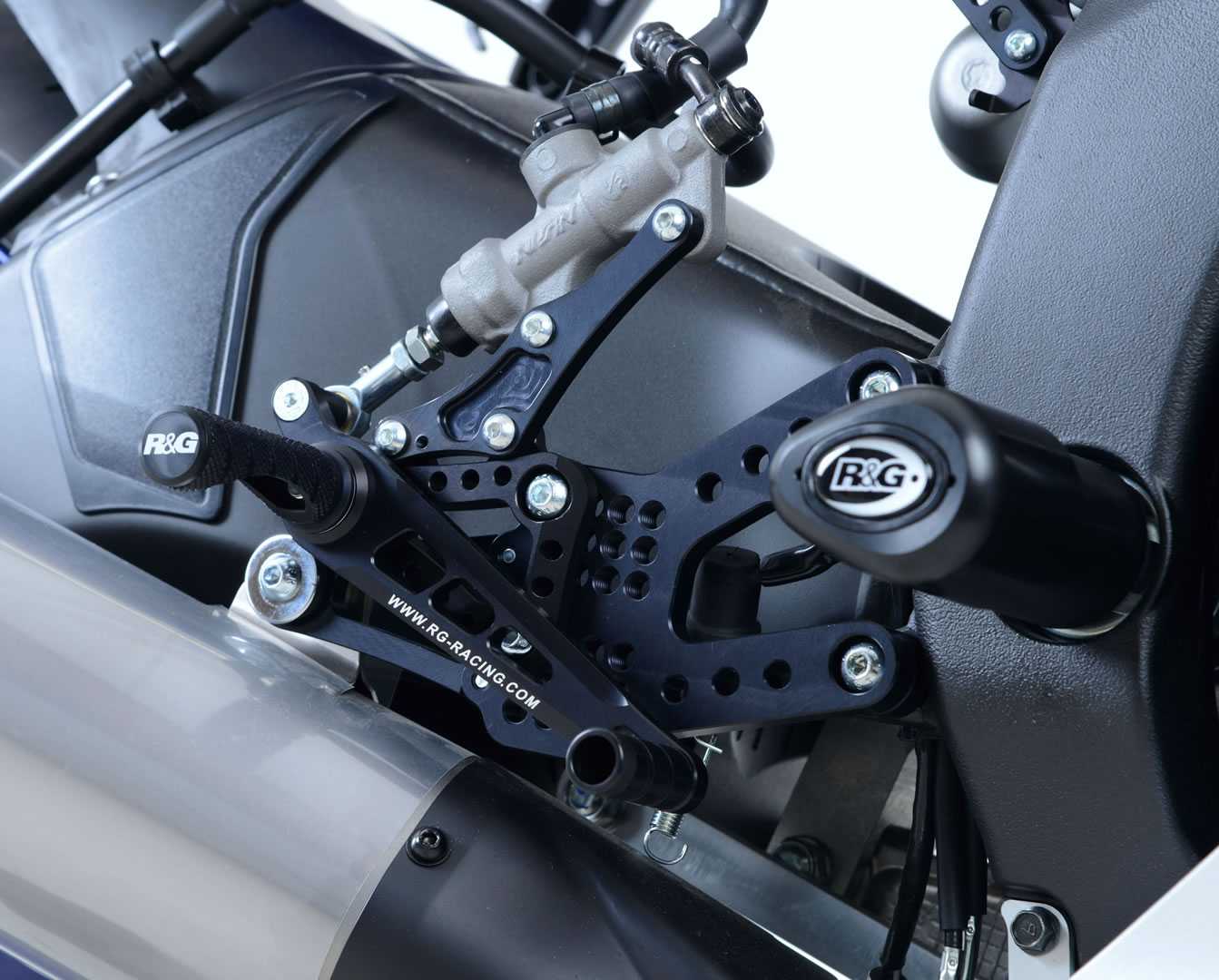 R&G Adjustable Rearsets for Yamaha R6 (06-16)