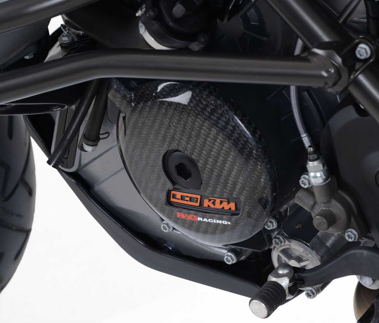 R&G Engine Case Slider Carbon for KTM 1290 Super Adventure (15-20)