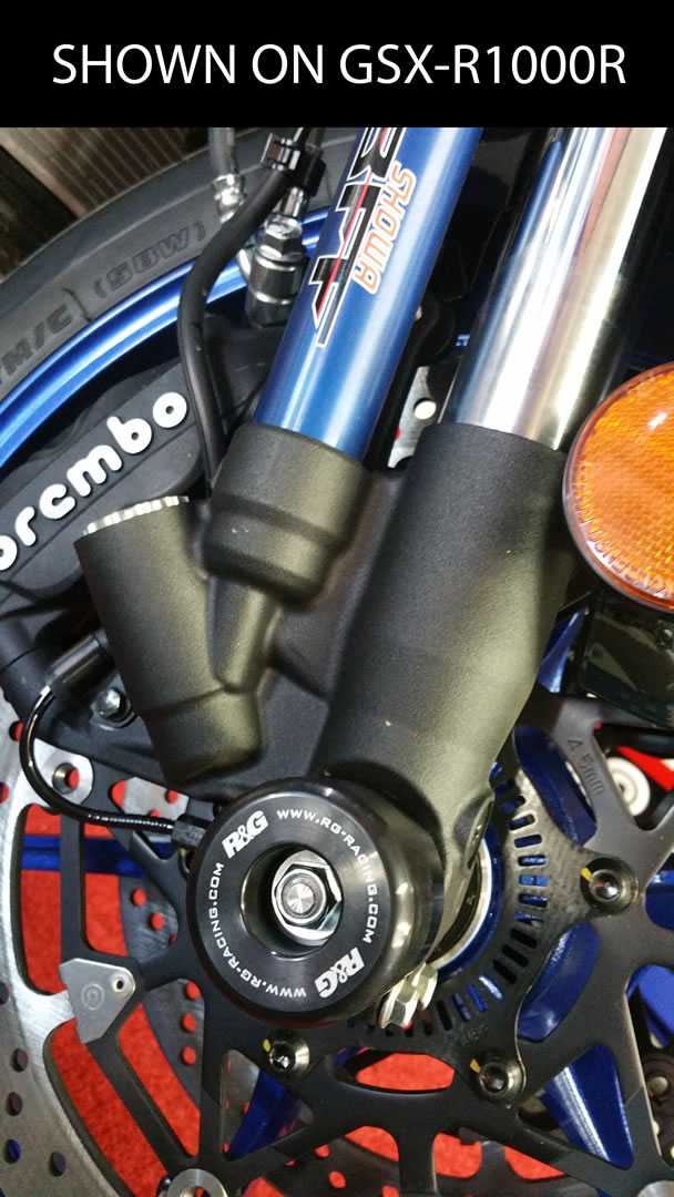 R&G Fork Protectors for Suzuki GSX-R1000 (12-22)