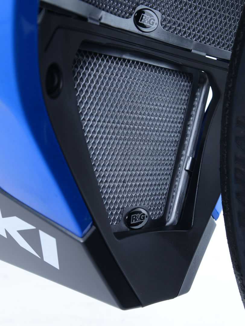 R&G Oil Cooler Guard Black for Suzuki GSX-R1000 (17-22)