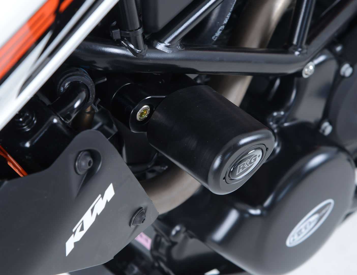 R&G Aero Frame Sliders for KTM 200 Duke (12-22)