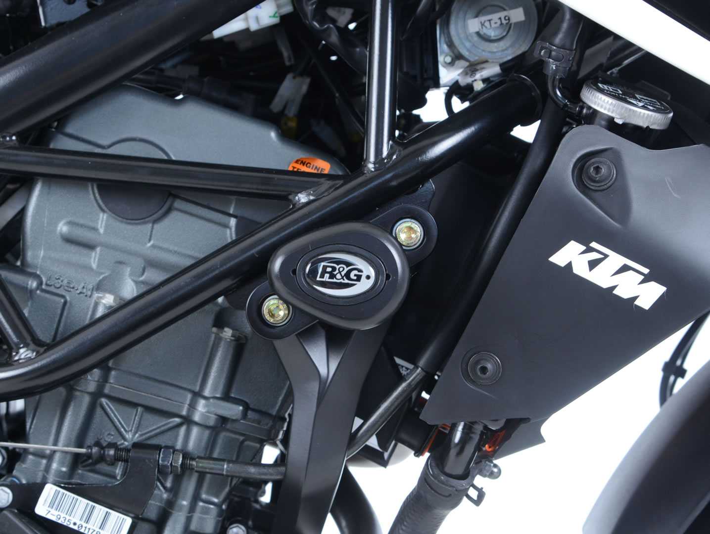 R&G Aero Frame Sliders for KTM 125 Duke (11-23)