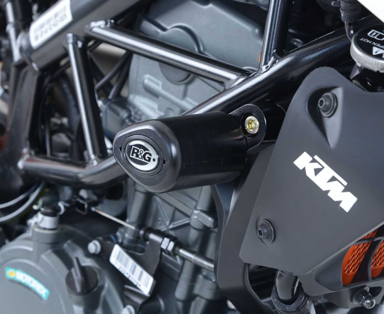 R&G Aero Frame Sliders for KTM 200 Duke (12-22)