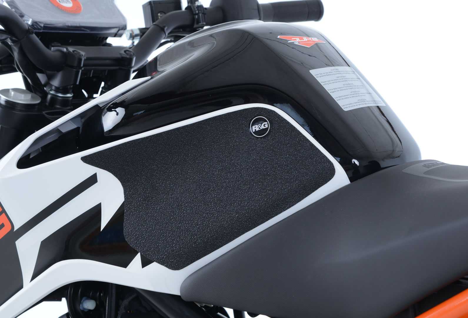 R&G Tank Traction Grips for KTM 125 Duke (17-23)