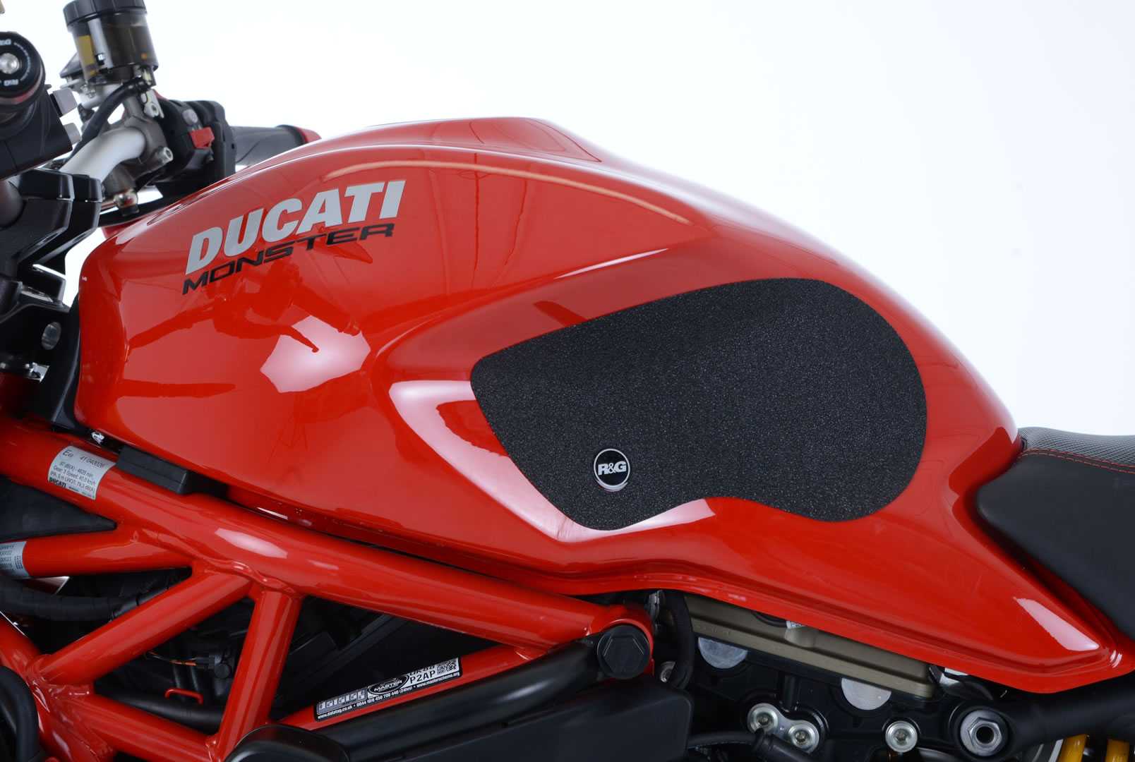 R&G Tank Traction Grips for Ducati Monster 1200 (17-18)