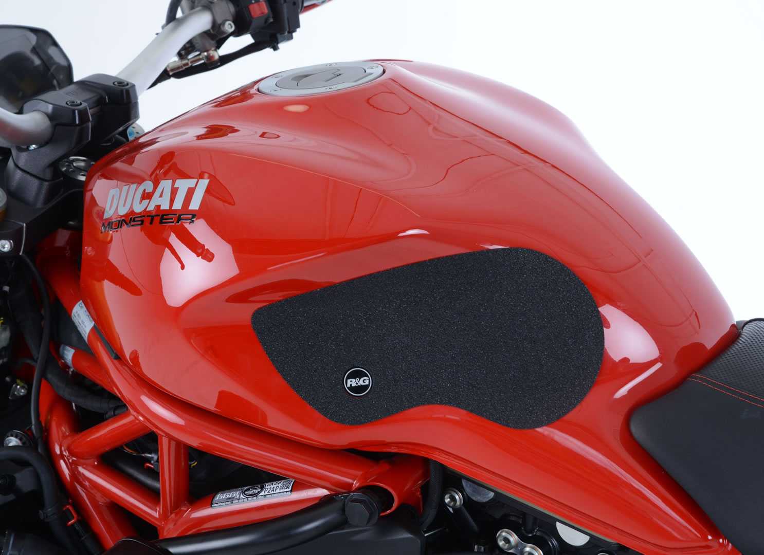 R&G Tank Traction Grips for Ducati Monster 1100 (09-13)