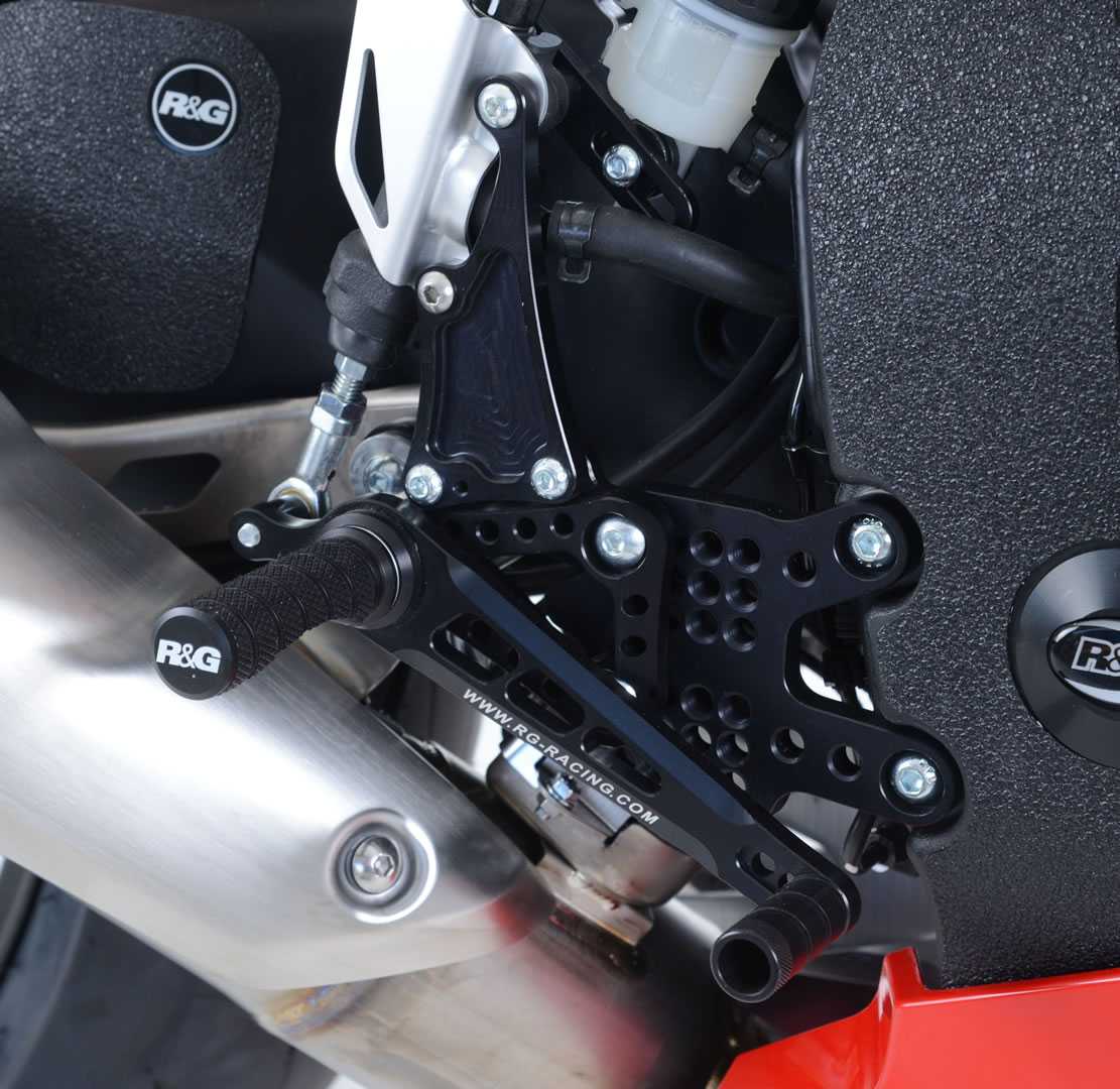 R&G Adjustable Rearsets for Honda CBR1000RR Fireblade (08-16)
