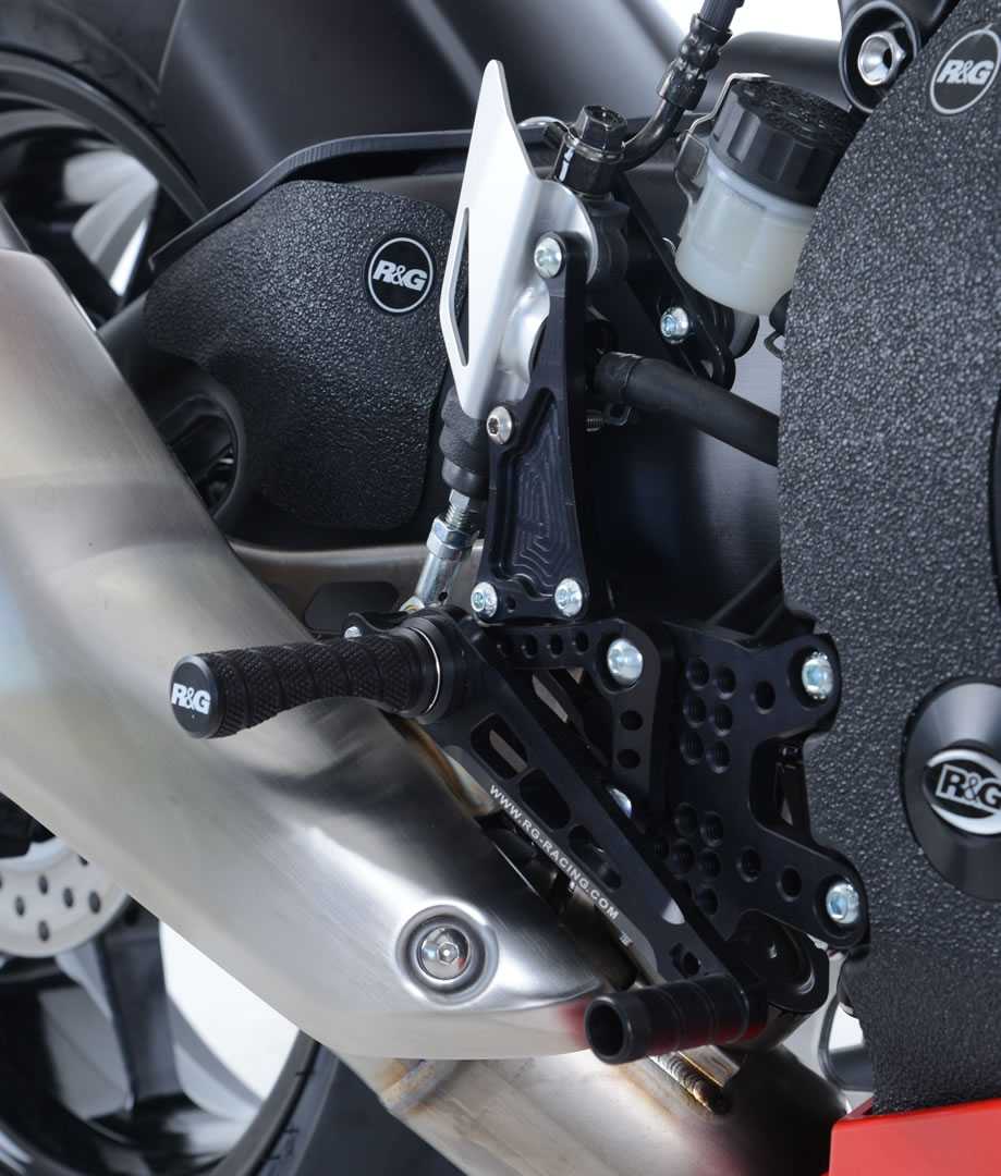 R&G Adjustable Rearsets for Honda CBR1000RR Fireblade (08-16)