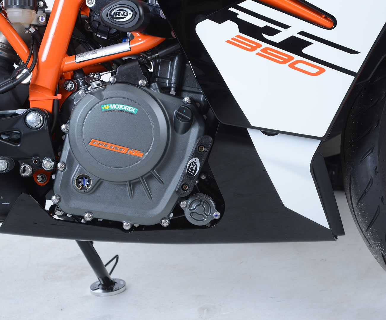 R&G Engine Case Slider for KTM RC 390 (17-21)
