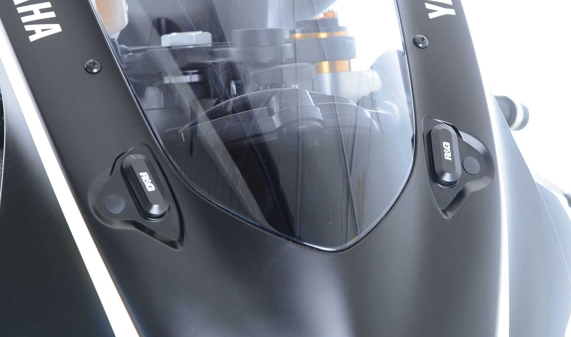 R&G Mirror Blanking Plates for Yamaha R6 (17-20)