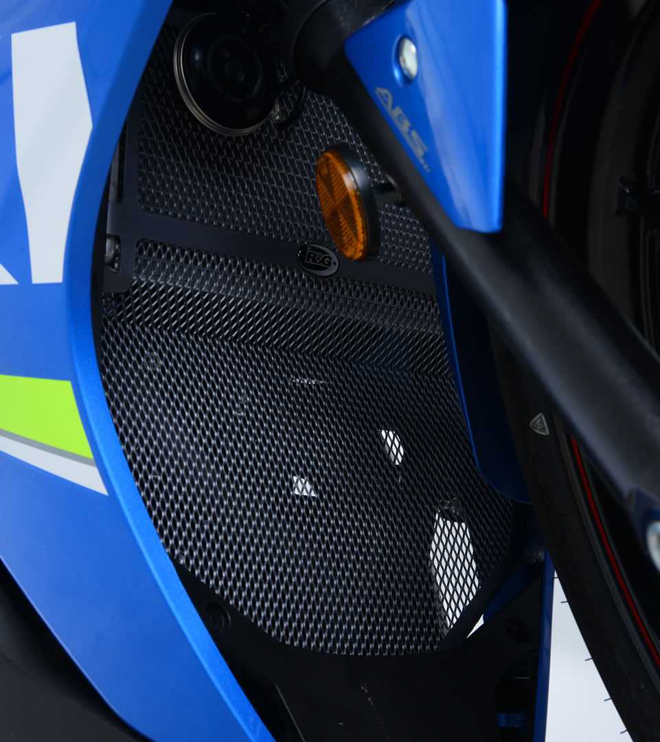 R&G Radiator Guard Titanium for Suzuki GSX250R (17-20)