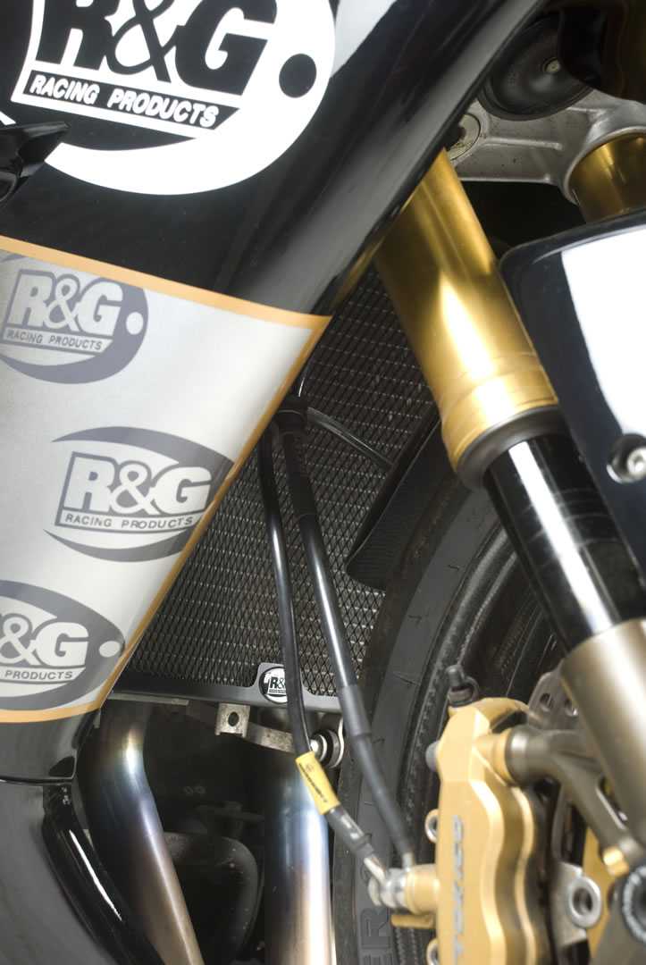 R&G Radiator Guard for Kawasaki Ninja ZX-10R (04-05)