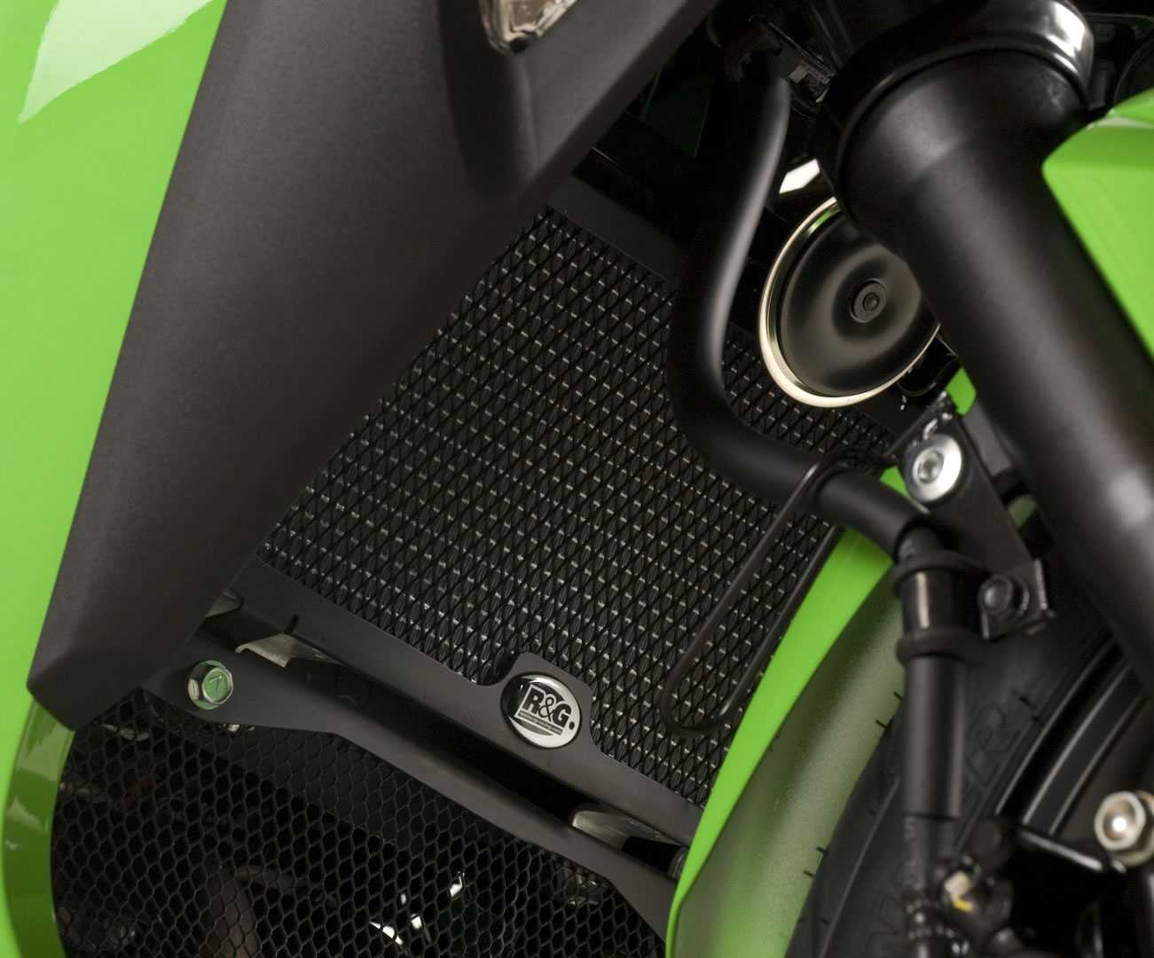 R&G Radiator Guard for Kawasaki Ninja 250 (08-17)