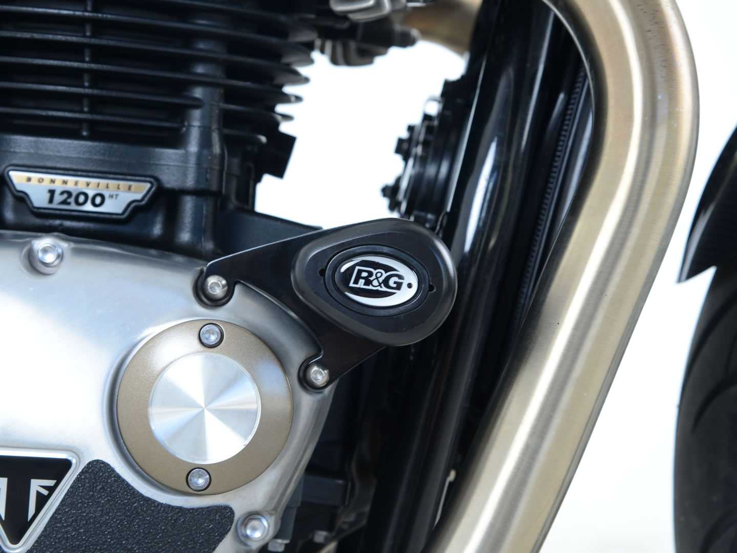 R&G Aero Frame Sliders for Triumph Bonneville Bobber (17-25)